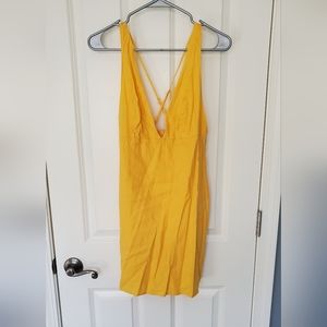 Urban Outfitters Linen mini dress